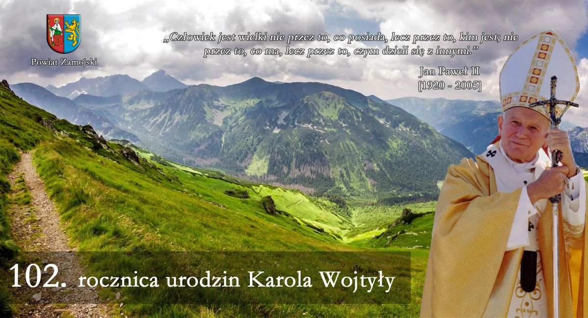 102. rocznica urodzin Karola Wojtyły