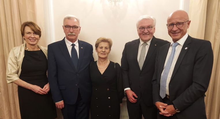Starosta Zamojski wziął udział w uroczystości z okazji 80. rocznicy urodzin byłego prezydenta Horsta Köhlera