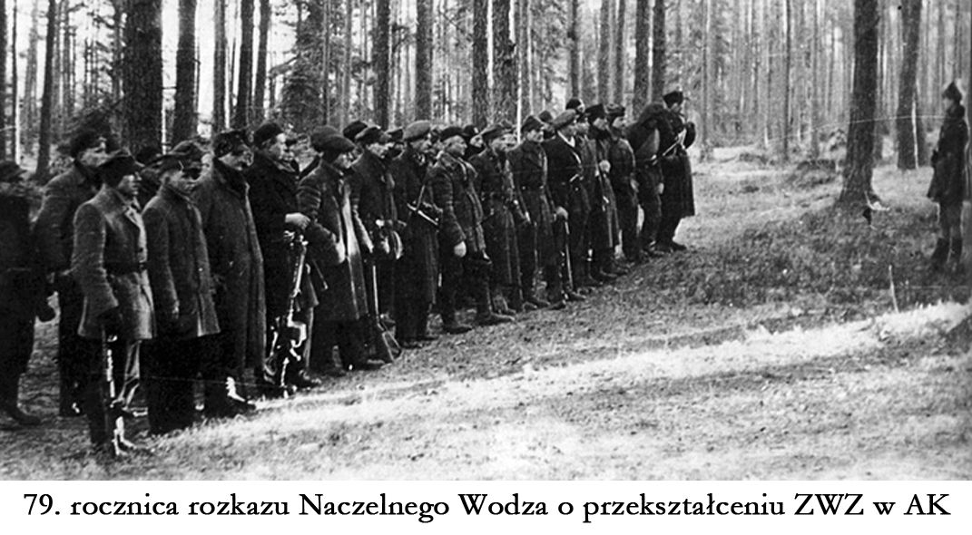 Dnia 14 lutego 1942 r., Naczelny Wódz gen. Władysław Sikorski wydał rozkaz o przekształceniu Związku Walki Zbrojnej w Armię Krajową. AK jest uważana za największe i najlepiej zorganizowane podziemne wojsko działające w okupowanej Europie.